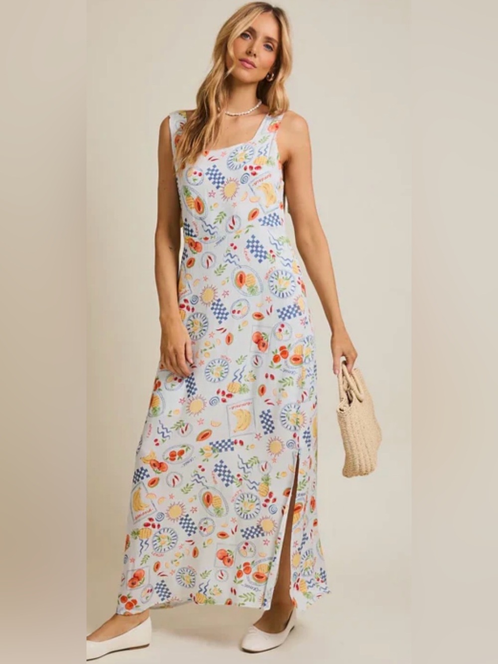 Gilli Flora Maxi Sundress- Size Small